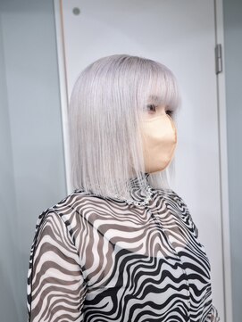 プネル 渋谷(PUNEL) ネイビー　ケアブリーチ　渋谷