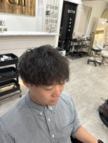 スウェル 船橋店(Swell)&nbsp;ハイライト/マッシュパーマ/ウルフ/アッシュブラック2