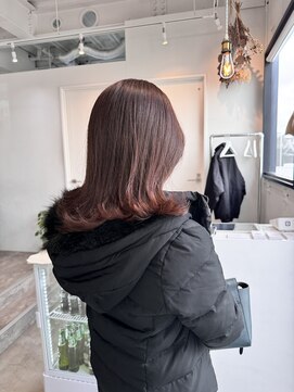 ロカ 表参道(loka) モーヴピンク[表参道/ブリーチ/ハイライト]Mai