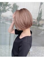 イーエス(E.S)&nbsp;ブリーチ1回　スモーキーピンクベージュ