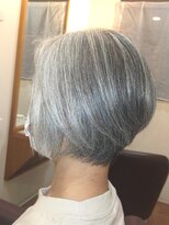 ヘアー グリーン(hair green)&nbsp;40代50代60代/グレイヘア/大人ショート/ショートボブ