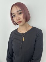 アル 心斎橋(alu)&nbsp;顏型別ヘアスタイル特集/ハイトーンボブ/レイヤーカット