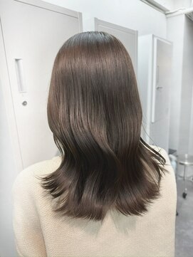 ヴェルダ 池袋店(verda) 【RIKO指名】ブリーチなしダブルカラー グレージュ/池袋駅