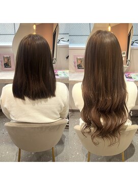 ミラ(Mila) 最高級人毛100%シールエクステ♪90本