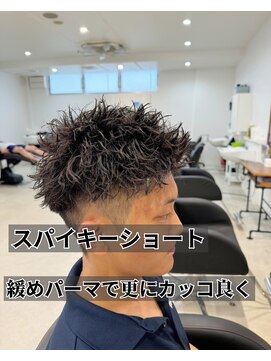 レジット メンズ ヘアサロン(LEGIT MEN's HAIR SALON) 波巻きパーマ