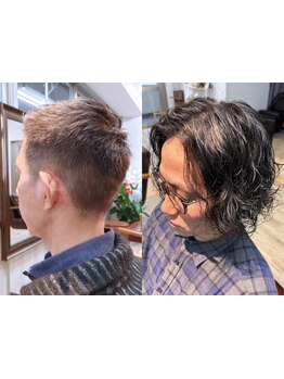 【東白楽駅0分】頭皮洗浄ヘッドスパで頭皮のニオイ対策*ビジネスシーンもお洒落なメンズパーマも〔メンズ〕