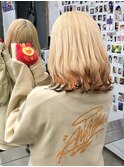 めいちゃん 推しカラー キツネカラー エンドカラー 裾カラー