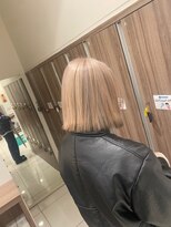 アッシュ 川口店(Ash) 髪質改善/透け感グレージュ/前髪パーマ/ハイライト/川口駅/川口