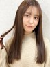 【髪質改善ストレート】カット＋イルミナ+酸性スト＋TOKIO髪質改善Tr.28500