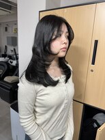 トクテ 吉祥寺(tokute)&nbsp;グレージュカラー/ボブウルフ/黒髪/ココアベージュ/レイヤー