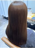 20代30代40代グレーベージュレイヤーロングミルクティーアッシュ