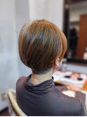 乾かすだけでまとまる大人丸みショート