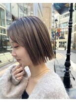 ハルキミナトジャパン 神戸(HARUKI MINATO japan)&nbsp;切りっぱなしボブ 20代30代40代ヘア 小顔 神戸ボブ 三ノ宮