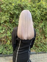 ジルバイジゼル(JILL by GiseL)&nbsp;中世ウルフ/メンズウルフ/ハイトーン/ダブルカラー/ホワイト