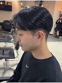横浜ニュアンスパーマ毛流れセンターパートフェザーパーマ40代