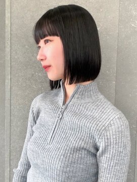 ロンド 表参道店(Lond) ◇ボブ 縮毛矯正 顔周りカット 表参道 髪質改善