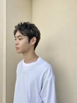 チャコレ パーチ 北千住店(Chacolle perch) メンズショート×アッシュグレー