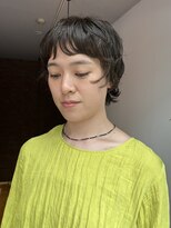 ドットプラス リム(Dot+LIM) （stylist高橋）ショートウルフパーマ
