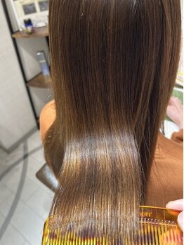 ヘアーサロン ビーネ(Hair salon Bi-ne)の写真/【都島/桜ノ宮】大人女性のリピーター多数！あなたの髪本来の艶を取り戻すオーダーメイドケアに感動◇