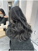 . 【白髪ぼかしハイライト×リンゴ幹細胞】自然な美髪へ