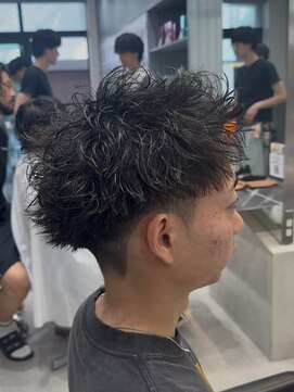 フィフス 渋谷(fifth) 無造作スパイキーショートパーマ