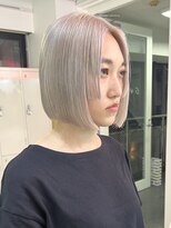 マジコ 下北沢東口店(Magico)&nbsp;ダブルカラーホワイトベージュカラーケアブリーチハイトーン韓国