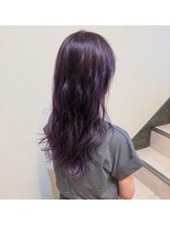 ヘアーアンドメイク シーク 吉祥寺(HAIR&MAKE SeeK)&nbsp;【seek吉祥寺】ブリーチあり『パープルブラック』