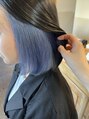 ヘアーデザインサロン スワッグ(Hair design salon SWAG)&nbsp;インナーカラーの入れ方もこだわっています！☆可愛くします♪