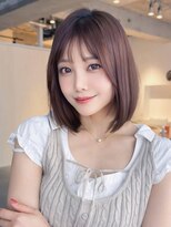 アグ ヘアー リーフ 湊高台店(Agu hair leaf) 《Agu hair》韓国ローレイヤー×numberA.トリートメントオイル