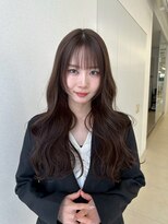 コア銀座メゾン(COA GINZA Maison)&nbsp;髪質改善レイヤーカット前髪カット顔周りレイヤー暗めカラー銀座