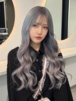 ラピス 福岡天神店(Lapis) やまでぃーハイトーンブリーチ&ダブルカラーエクステ髪質改善