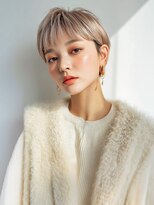 ルービック 京橋(Rubik's)&nbsp;ベリーショート×ヌーディーベージュ