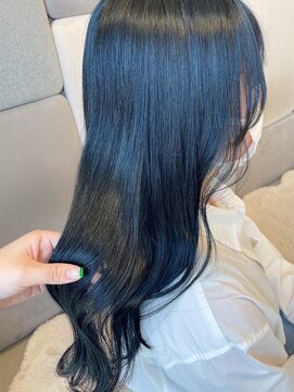 アンジェリカラボ 梅田店(ANGELICA LABO) 韓国風くびれレイヤーカット×グレージュ×透明感ブラウン川又