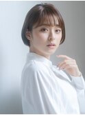 【emu井上信洋】耳にかけても美しい小顔丸みショート【エミュ】