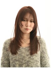 ヌーディー(NUDIE)&nbsp;レイヤーカット/ボルドー