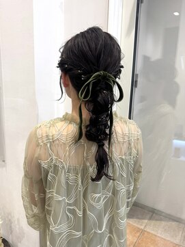 ケシキ大名(keshiki) ポニーアレンジ/YUKA keshiki大名