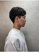 【ニュアンスセンターパート】立川/メンズカット/メンズパーマ