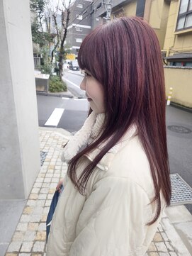 ホワイト キタサンドウ(WHiTE kitasando) チェリーブラウン/カシスレッド/ブリーチなしカラー