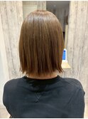 髪質改善で叶う艶ボブ、朝ラクで大人可愛い毎日ずっと好印象続く