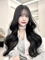 アマトウキョウスマートサロン(AMA TOKYO×Smart Salon) 韓国スタイル/ナチュラルくびれヘア_くびれ巻き_透明感カラー
