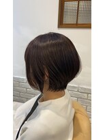 ミルク(MILK) 【大人美フォルム・丸みショートボブ】