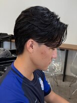 エルマーク 松山(L-MARK) マッシュヘア/フェザーパーマ/メンズヘア/men's