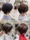 タミーズ 金山(Tummy's)の写真/カウンセリングと髪質、骨格に合わせた計算されたカットで小顔魅せを叶え、理想のショートスタイルへ♪