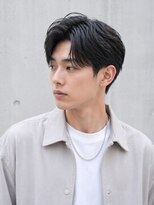 クラシコ 錦糸町(CLASSICO) 韓国風マッシュ黒髪ショートビジネスショートモテ髪メンズ