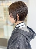 首元すっきり、大人ショート