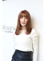 ロアネ バイ バサ 都立家政店(Roane by BASSA) レイヤー/ロングレイヤー/顔回りカット/顔回りレイヤー