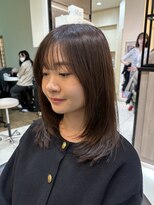 ヘアーアンドメイク シークタチカワ 立川店(Hair&Make Seek)&nbsp;レイヤーカット×透明感カラー