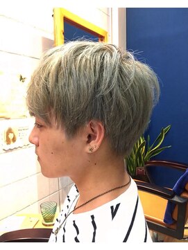 リラ ヘア サロン(rela hair salon) メンズマッシュ　×　Wカラー