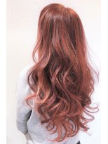 ヴァパウス ヘアーデザイン(Vapaus hair design) ピンクアッシュ＋サーモンピンク