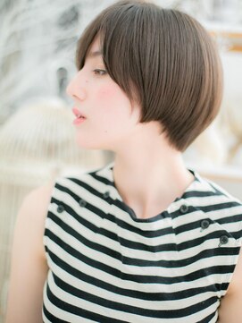 モッズヘア 越谷(mod's hair) *mod's越谷*斜めバング★モ-ド感ある大人かわいいショートa